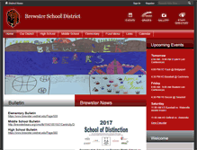 Tablet Screenshot of brewster.wednet.edu