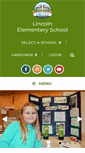 Mobile Screenshot of lincoln.osd.wednet.edu
