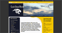 Desktop Screenshot of cusick.wednet.edu