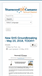 Mobile Screenshot of districtweb.stanwood.wednet.edu
