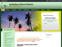 Tablet Screenshot of inchelium.wednet.edu