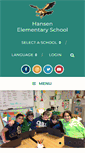 Mobile Screenshot of hansen.osd.wednet.edu