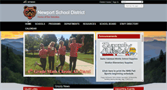 Desktop Screenshot of newport.wednet.edu