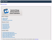 Tablet Screenshot of events.cksd.wednet.edu